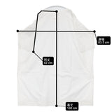 ARTS&SCIENCE コットン サイズ1 052-L525-060 ワイドシルエット ワンピース ホワイト レディース アーツ&サイエンス【中古】6-0526M♪
