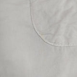 homspun 細コール ギャザースカート S 定価25300円 222-4496 コットン ロングスカート ホワイト レディース ホームスパン【中古】6-1014M∞