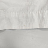 homspun 細コール ギャザースカート S 定価25300円 222-4496 コットン ロングスカート ホワイト レディース ホームスパン【中古】6-1014M∞