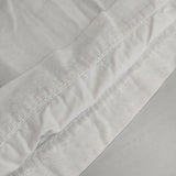 homspun 細コール ギャザースカート S 定価25300円 222-4496 コットン ロングスカート ホワイト レディース ホームスパン【中古】6-1014M∞