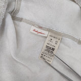 babaghuri コットンリネンパイルVネックプルオーバー 定価41800円 J0551UB121 日本製 カットソー 25SS アイボリー レディース ババグーリ【中古】6-0617M∞