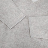 babaghuri コットンリネンパイルVネックプルオーバー 定価41800円 J0551UB121 日本製 カットソー 25SS アイボリー レディース ババグーリ【中古】6-0617M∞
