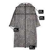 mina perhonen kaiku カイク ヘリンボーン 柄 ノーカラーコート 定価132000円 サイズ36 ブルー グレー レディース ミナペルホネン【中古】6-0505T♪