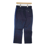 PS Paul Smith インディゴ ストレッチ バイカラー サイドライン デニムパンツ ネイビー レディース ピーエスポールスミス【中古】6-0902G∞
