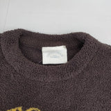 GELATO PIQUE HOMME/PEANUTS ジャガードプルオーバー ルームウェア セーター ニット ブラウン メンズ ジェラートピケ オム/ピーナッツ【中古】6-1003M∞