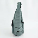 HEALTHY BACK BAG BIG BAG ビッグバッグ ナイロン 洗濯可 洗える 定価15400円 ショルダーバッグ ライトグリーン レディース ヘルシーバックバッグ【中古】6-0421G♪