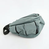 HEALTHY BACK BAG BIG BAG ビッグバッグ ナイロン 洗濯可 洗える 定価15400円 ショルダーバッグ ライトグリーン レディース ヘルシーバックバッグ【中古】6-0421G♪
