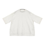JOURNAL STANDARD LUXE クラシックテンジク モックプルオーバー 定価11000円 Ｔシャツ カットソー 26SS ホワイト レディース ジャーナルスタンダード ラックス【中古】6-0428M♪