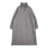 JOURNAL STANDARD L'essage NALYAスタンドロングコート 定価60500円 サイズ36 ステンカラーコート 26SS グレー レディース ジャーナルスタンダードレサージュ【中古】6-0428M♪