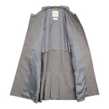 JOURNAL STANDARD L'essage NALYAスタンドロングコート 定価60500円 サイズ36 ステンカラーコート 26SS グレー レディース ジャーナルスタンダードレサージュ【中古】6-0428M♪