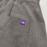 THE NORTH FACE PURPLE LABEL Polyester Tropical Field Pants 定価26400円 N25FC013 サイズWM パンツ 25AW グレー レディース ザノースフェイスパープルレーベル【中古】6-0428G♪