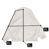 ARTE POVERA ノーカラー Gジャン デニムジャケット ホワイト レディース アルテポーヴェラ【中古】6-0605M∞
