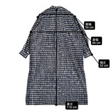 mina perhonen ai3118 sora check 定価79200円 コットン 日本製 サイズ38 ワンピース ネイビー ホワイト レディース ミナペルホネン【中古】6-0525M△