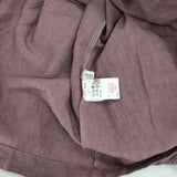 nest Robe 01203-1067 ファナージュ切替ギャザーワンピース リネン 日本製 サイズF ワンピース パープル レディース ネストローブ【中古】6-0609M△