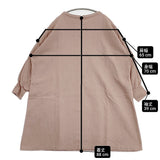 gungendo ワークワンピース 石見銀山 24503401 コットン ワンピース ピンク レディース 群言堂【中古】6-0618G◎