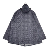 根々 刺繍 群言堂 石見銀山 コットン 羽織 日本製 ジャケット ネイビー レディース 根々【中古】6-0525M△