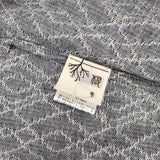 根々 刺繍 群言堂 石見銀山 コットン 羽織 日本製 ジャケット ネイビー レディース 根々【中古】6-0525M△