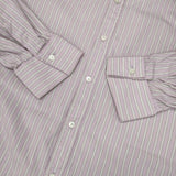 BEAUTY&YOUTH UNITED ARROWS コットンストライプバンドカラーシャツ 長袖シャツ ピンク レディース ビューティアンドユース【中古】6-1003M∞