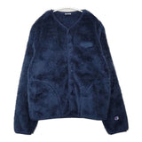 Champion フリース スナップジャケット スナップボタン CW-Y607 サイズL ブルゾン ネイビー レディース チャンピオン【中古】6-1003T∞