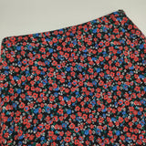 BEAUTY&YOUTH UNITED ARROWS レーヨンフラワープリント サイズM ロングスカート ブラック レッド レディース ビューティアンドユース【中古】6-0511G△