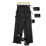 Mame Kurogouchi Cotton Linen Twill Wide Trousers センタープレス 日本製 サイズ2 パンツ ブラック レディース マメクロゴウチ【中古】6-0525M△