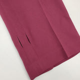 VERMEIL par iena 裾ベルトタックパンツ 定価25300円 日本製 サイズ36 パンツ 24AW ピンク レディース ヴェルメイユパーイエナ【中古】6-0805G∞