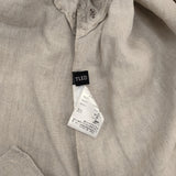 UNTITLED コットンリネン カットワークレース バンドカラー 日本製 サイズ2 ブラウス シャツ ライトベージュ レディース アンタイトル【中古】6-0511M△