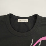 COMME des GARCONS スカルプリント ジャージー GO-T040 半袖Ｔシャツ カットソー AD2004 ブラック レディース コムデギャルソン【中古】6-0522S♪