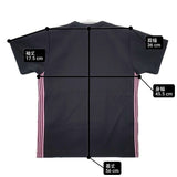 COMME des GARCONS スカルプリント ジャージー GO-T040 半袖Ｔシャツ カットソー AD2004 ブラック レディース コムデギャルソン【中古】6-0522S♪