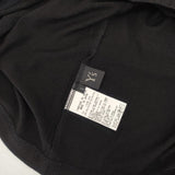 Y's YC-T25-967 ウールポリエステル 長袖Ｔシャツ カットソー ロンＴ ブラック レディース ワイズ/Yohji【中古】6-1003T∞