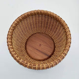 Don Eaton Don Eaton ナンタケットバスケット 2010年製 小物入れ アクセサリーポーチ ベージュ レディース【中古】6-0628G∞