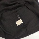 JURGEN LEHL J0134KB501 ウール セーター ニット 23AW ブラック レディース ヨーガンレール【中古】6-1003T∞
