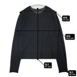 JURGEN LEHL J0134KB501 ウール セーター ニット 23AW ブラック レディース ヨーガンレール【中古】6-1003T∞