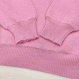 JOHN SMEDLEY 前V MERINO WOOL EXTRAFINE サイズL メリノウール クルーネック セーター ニット ピンク レディース ジョンスメドレー【中古】6-0922T♪