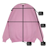 JOHN SMEDLEY 前V MERINO WOOL EXTRAFINE サイズL メリノウール クルーネック セーター ニット ピンク レディース ジョンスメドレー【中古】6-0922T♪