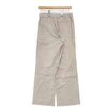 theory luxe SAUL ECO CRUNCH WASH サイズ40 リネン混 ストレッチ パンツ ベージュ レディース セオリーリュクス【中古】6-0805M∞