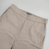 theory luxe SAUL ECO CRUNCH WASH サイズ40 リネン混 ストレッチ パンツ ベージュ レディース セオリーリュクス【中古】6-0805M∞