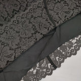 ADORE クラシックレースワンピース 切替 531-8240922 ウール混ドレス ワンピース グレー レディース アドーア【中古】6-1003T∞