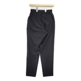HYKE 241-13284 STRETCH TAPERED PANTS サイズ2 パンツ ブラック レディース ハイク【中古】6-0805G∞