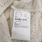 COMME des GARCONS COMME des GARCONS アルパカナイロンウール 定価10万円 RP-N518 サイズM クルーネック セーター ニット AD2025 ホワイト レディース コムデギャルソン/コムコム【中古】6-0505T♪