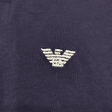 Emporio Armani コットン サイズL ポロシャツ ネイビー メンズ エンポリオ・アルマーニ【中古】6-0512S♪
