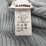 JIL SANDER JSPN751004 サイズS ウールシルクニット ロング Vネック カーディガン 2018AW ライトブルー レディース ジルサンダー【中古】6-0922T♪