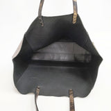 BOTTEGA VENETA イントレッチオ ミラージュ レザー B00672110C トートバッグ ゴールド ブラック レディース ボッテガヴェネタ【中古】6-0518G◎