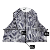 mina perhonen line tree テンセル カシミア シルク サイズ38 ws8161 Ｔシャツ カットソー ネイビー ホワイト レディース ミナペルホネン【中古】6-0522S♪