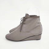 repetto レザー レースアップ サイズ36 ブーツ グレージュ レディース レペット【中古】6-1001T◎