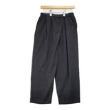 mizuiro-ind ラップパンツ T/R ワイドイージー パンツ ブラック レディース ミズイロインド【中古】6-0805G∞