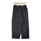 mizuiro-ind ラップパンツ T/R ワイドイージー パンツ ブラック レディース ミズイロインド【中古】6-0805G∞