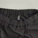 mizuiro-ind ラップパンツ T/R ワイドイージー パンツ ブラック レディース ミズイロインド【中古】6-0805G∞