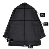 MHL. FELTED WOOL SHIRTING サイズ2 定価49940円 ウールメルトン シャツ ジャケット 25AW ダークネイビー レディース エムエイチエル【中古】6-0922T♪