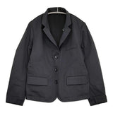 tricot COMME des GARCONS TH-J004 サイズM リバーシブル 異素材 フリース テーラードジャケット AD2021 ブラック レディース トリココムデギャルソン【中古】6-0922T♪